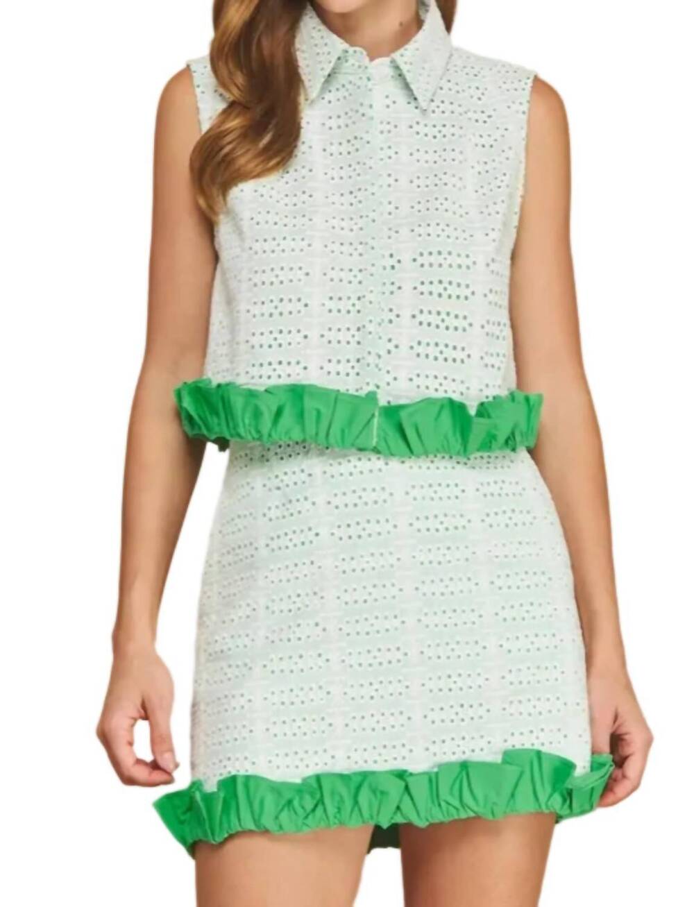 NEW STRUT & BOLT women's churchill set in green